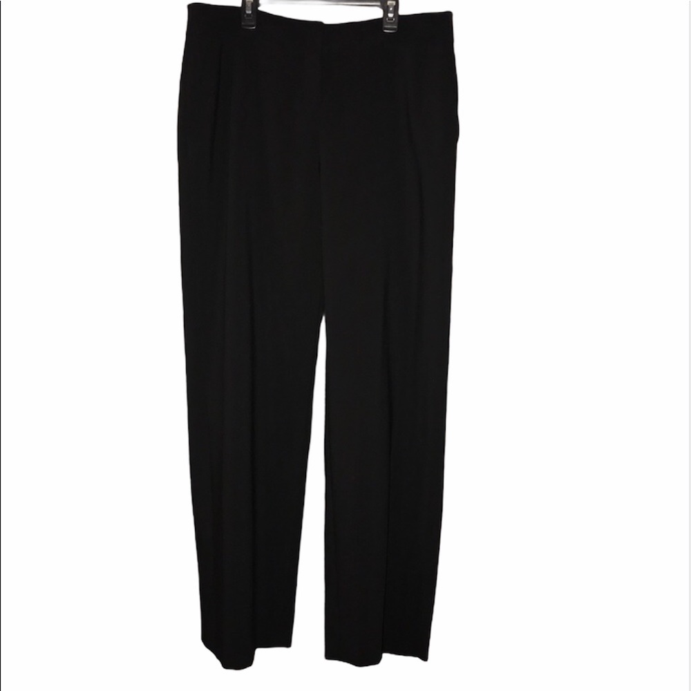 Giorgio Armani 100% Wool SZ 12 Black Dress pants